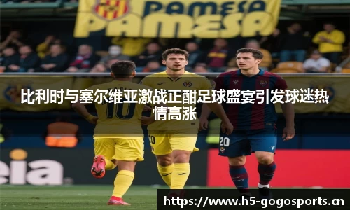 比利时与塞尔维亚激战正酣足球盛宴引发球迷热情高涨